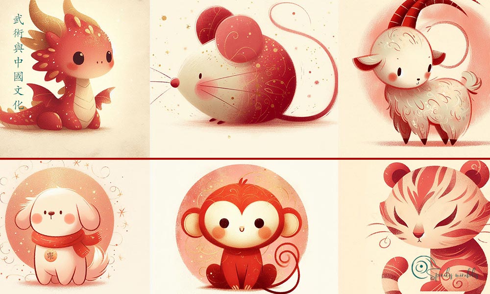 Animali oroscopo cinese - Spiralis Mirabilis Magazine - Arti marziali e cultura tradizionale cinese